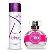 Shampoo Matizador 250ml + Perfume Para Cabelos 60ml Mascpro