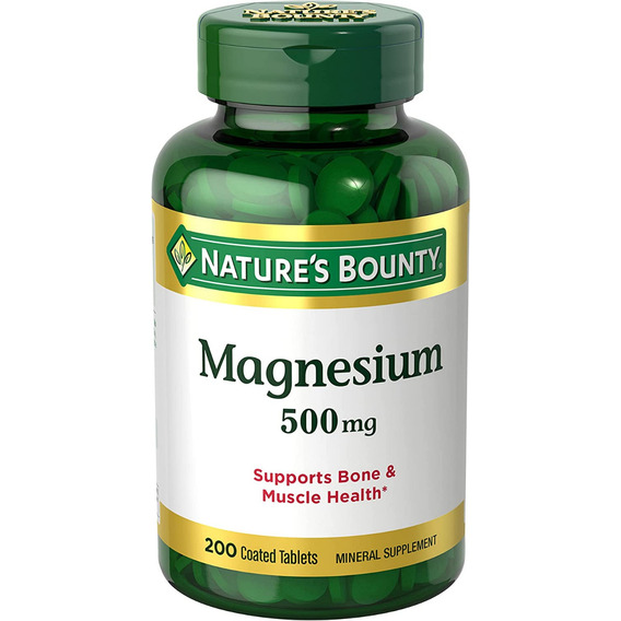 Nature's Bounty Magnesio 500mg