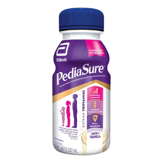 Pediasure Suplemento Bebible Sabor Vainilla X 220 Ml