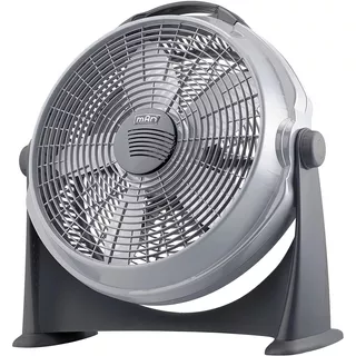 Ventilador De Piso 20 Pulgadas 125 W Circulador Marca Man Cantidad De Aspas 5 Estructura Gris Diámetro 20   Material De Las Aspas Plástico