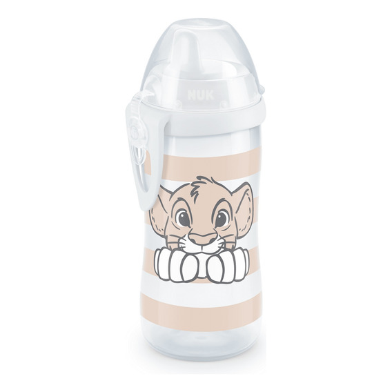 Vaso Nuk Kiddy Cup Disney Rey Leon 300ml Pico Rigido +12m