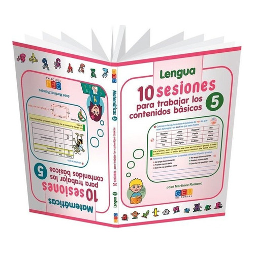 10 Sesiones Para Trabajar Los Contenidos Basicos 5, De Martínez Romero, José. Editorial Geu, Tapa Blanda En Español