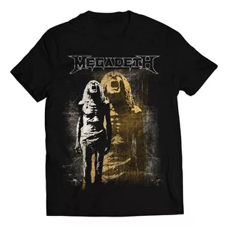 Camiseta Oficial Megadeth Countdown Destruction Rock Activit