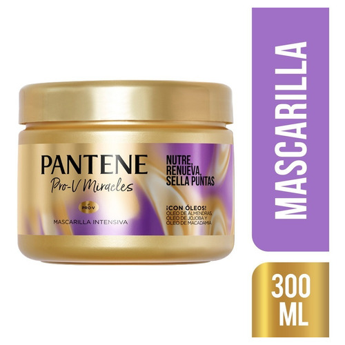 Tratamiento Intensivo Pantene Pro-v Miracles Pelo Seco 300 M