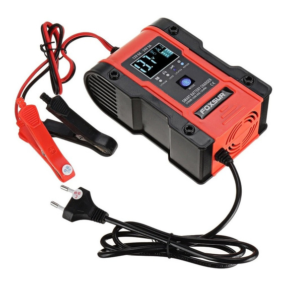 Cargador De Batería Inteligente Automático 12-24v Gel Acido