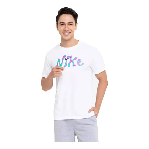 Remera Nike Dri-fit Tee De Hombre - Fj2367-100 Enjoy