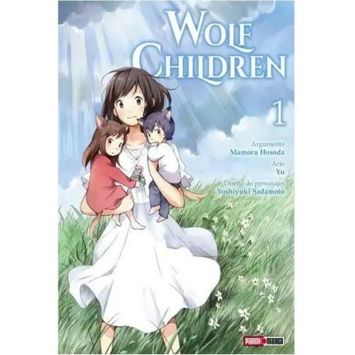 Wolf Children, De Mamoru Hosoda., Vol. 1. Editorial Panini, Tapa Blanda En Español, 2017