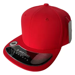 Gorra Plana Lisa Snapback Waterproof Unitalla F-fit P110