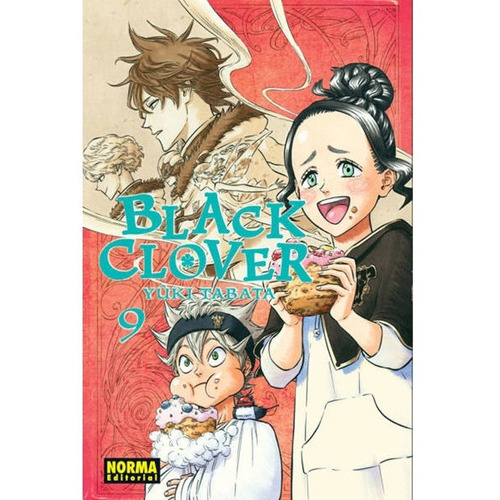 Black Clover 09, De Yuuki Tabata. Serie Black Clover, Vol. 9. Editorial Norma Comics, Tapa Blanda En Español