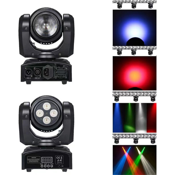 Cabeza Movil Led 70w Luces De Escenario Multicolor 110v