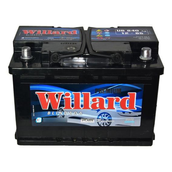 Bateria Willard 12 X 85 + Derecha Ub840