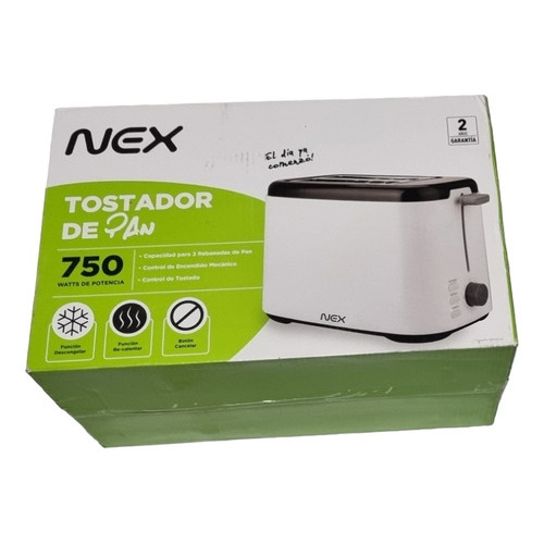 Tostador De Pan Nex Tmb8052 750 W