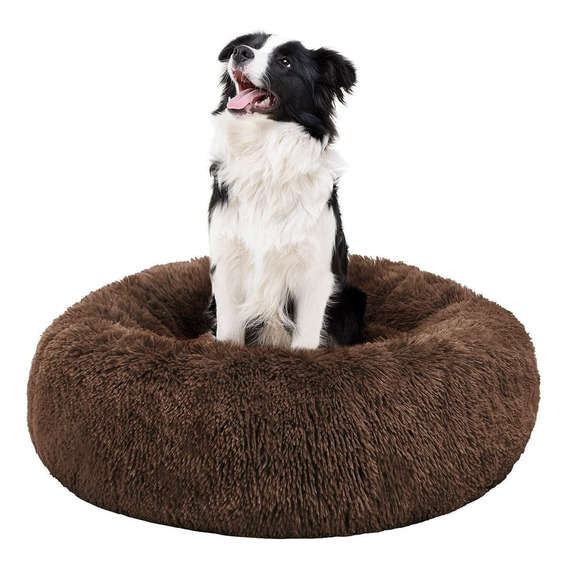 Cucha 80cm Cama Colchon Puff Plush Mascota Antiestress Atrix