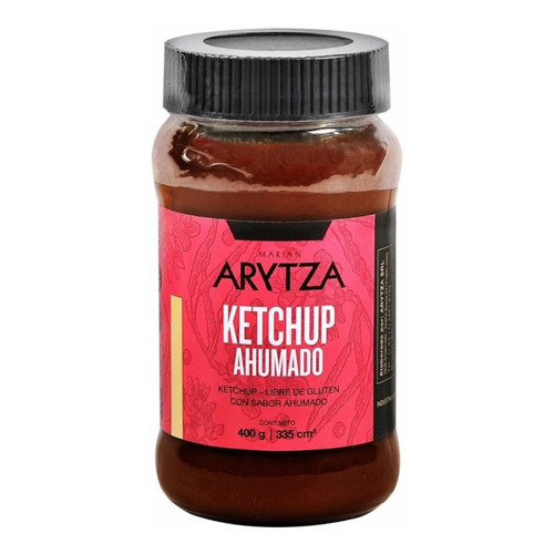 Ketchup Ahumado Arytza Gourmet sin TACC en frasco 400 g