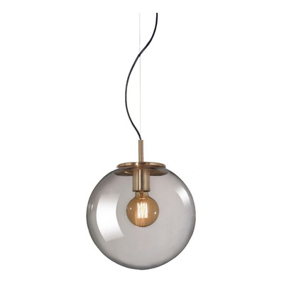 Lampara Colgante Globo 25cm Dorada Colgante Highwater Oro