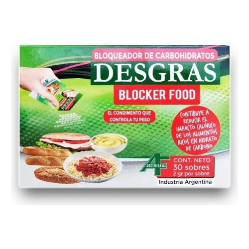 Desgras Food Blocker X 30 Sobres