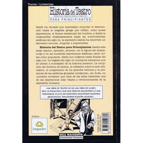 Historia Del Teatro Para Principiantes - Neiro Tello