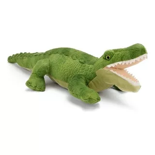 Peluche Lagarto Cocodrilo Pantano Wild Republic Cuddlekins Color Verde