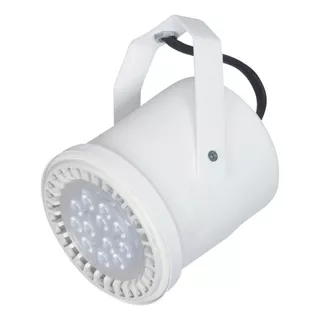 Spot Cabezal Techo Tipo Teatro P/ Led Ar111 Zocalo Gu10 Bl C Color Blanco