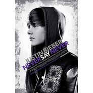 Poster Original Cine Justin Bieber - Never Say Never