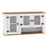 Mueble De Cocina - Aereo 3 Puertas Madera Mv - Alacena - Lcm Color Blanco/Roble