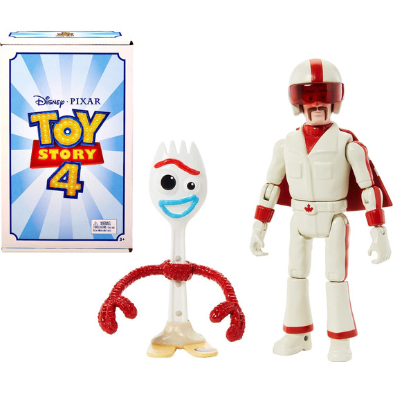 Forky Y Duke Caboom Toy Story Disney Mattel Edicion 25 Años