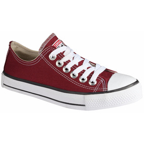 all star vermelho escuro