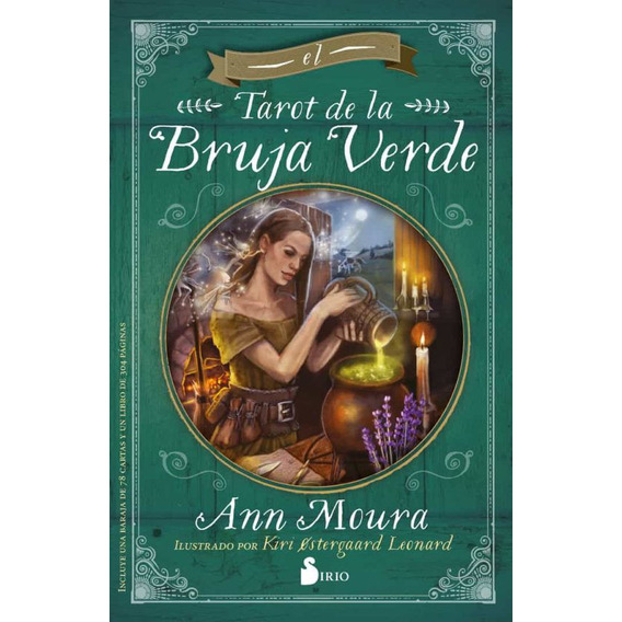 Tarot De La Bruja Verde. Estuche Libro + Cartas / Ann Moura