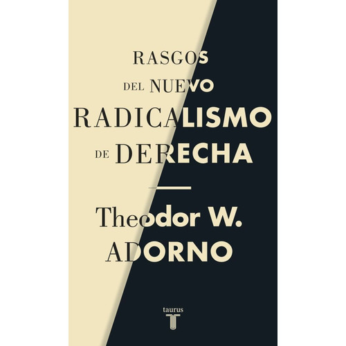 Rasgos Del Nuevo Radicalismo De Derecha - Theodor W. Adorno