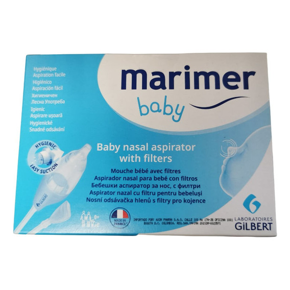Aspirador Nasal Marimer Baby Con Filtro