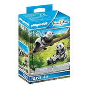 Playmobil Linea Zoo - Pandas Con Bebe - 70353
