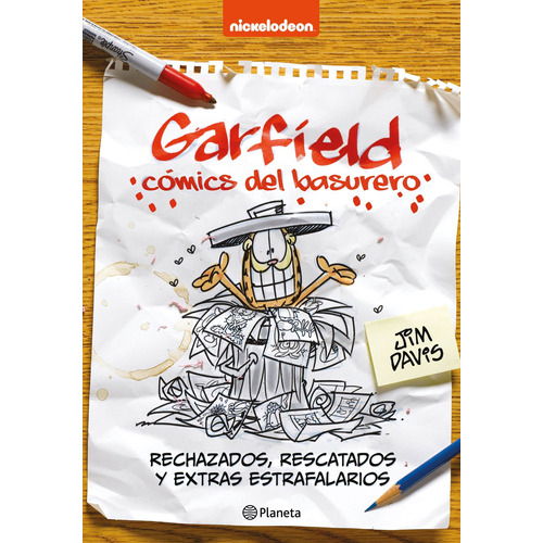 Garfield. Cómics del basurero, de Nickelodeon. Serie Nickelodeon Editorial Planeta México, tapa blanda en español, 2022