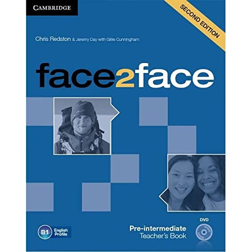 Face2face Pre Intermediate Teacher's Book With Dvd, De Vvaa. Editorial Cambridge, Tapa Blanda En Inglés, 9999