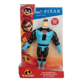 Disney Pixar Los Increíbles Mr. Increíble Traje Azul Mattel