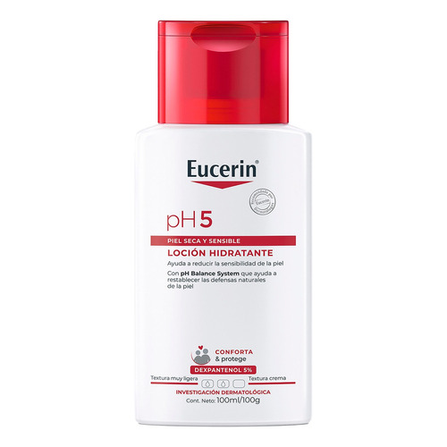  Eucerin pH5 Loción Corporal Hidratante piel seca 100ml