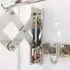 Tendedero Tender Ropa Plegable De Pared Acero Inox +gancho Color Gris