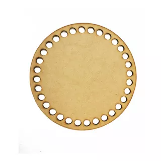 8 Bases Mdf Para Trapillo Crochet Tejer 6.5in (16.5cm)