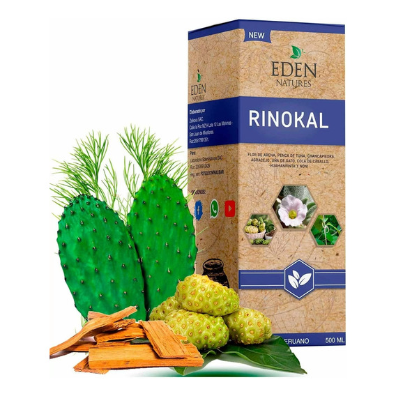 Rinokal Eden Nature Elimina Cálculos Renales 500ml