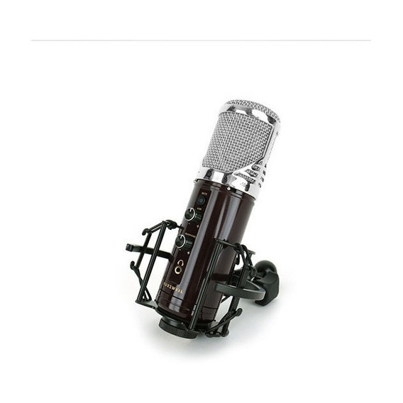 Kurzweil Km1u Microfono Condenser Usb C/ Out Auricular Color Plateado