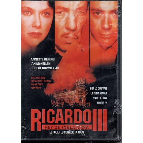 Ricardo I I I, Rey De Inglaterra, Ian Mckellen  Película Dvd