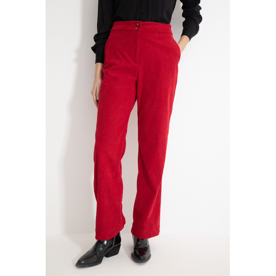 Pantalon Jogger Recto Cintura Elastica Mujer Portsaid