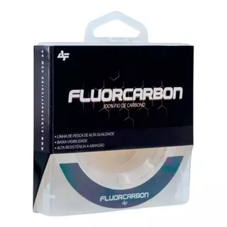 Linha Leader Fluorcarbon 50m 0.31mm Transparente - Albatroz