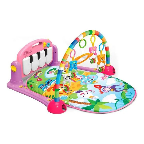 Gimnasio Piano Tapete Musical Y Luces Para Bebe He0641