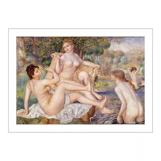 Lamina Fine Art Las Grandes Bañista Renoir 50x70 Myc
