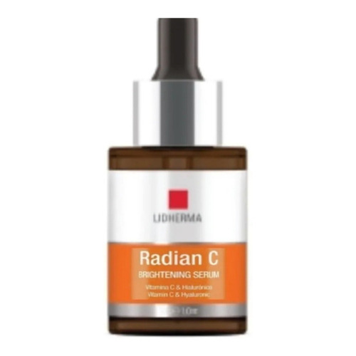 Serum De Vitamina C - Ácido Hialurónico- Radian C Lidherma Momento de aplicación Día/Noche Tipo de piel Grasa/Mixta/Normal/Seca