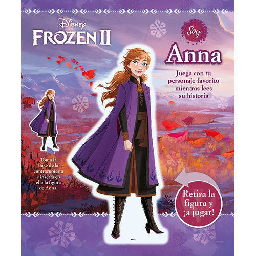 Yo Soy Anna Frozen 2, De Disney. Editorial The Novelty Book Company, Tapa Dura En Español, 43862