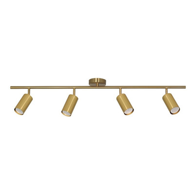 Aplique 4 Luces Finetsa Bronce Moderno Apto Led Lk