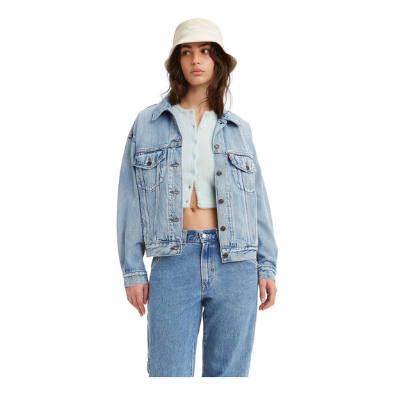 Chaqueta Mujer 90s Trucker Azul Claro Levis A1743-0011