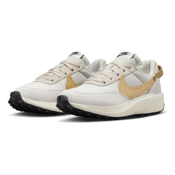 Tenis Para Mujer Nike Waffle Debut Blanco 