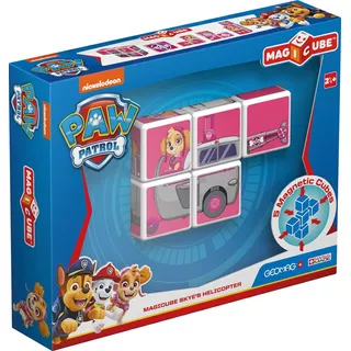 Cubos Magnéticos Magicube Paw Patrol - Helicoptero De Skye (